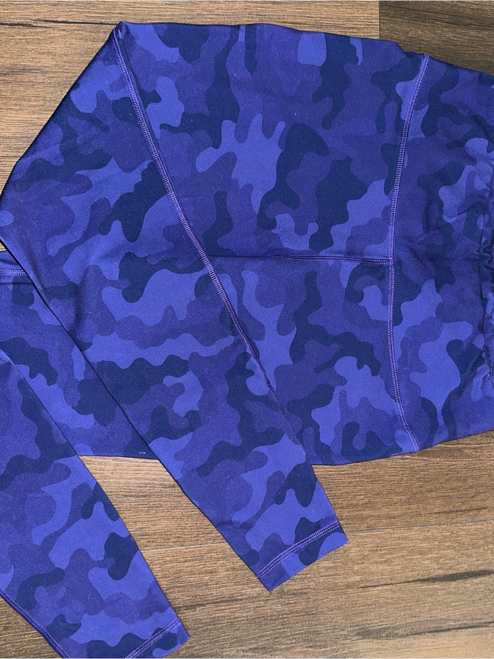 ZELOS Purple Camo Leggings